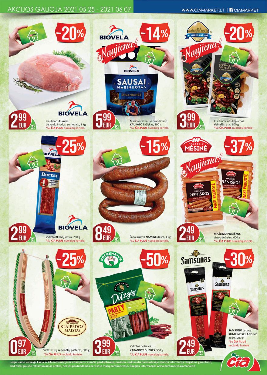 Čia market leidinys akcijos nuo 
  2021-05-25 iki 
  2021-06-07 | Leidinukas.lt puslapis 3