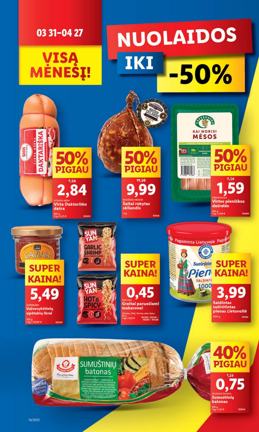 Lidl leidinys akcijos nuo 
  2025-03-31 iki 
  2025-04-06 | Leidinukas.lt puslapis 10