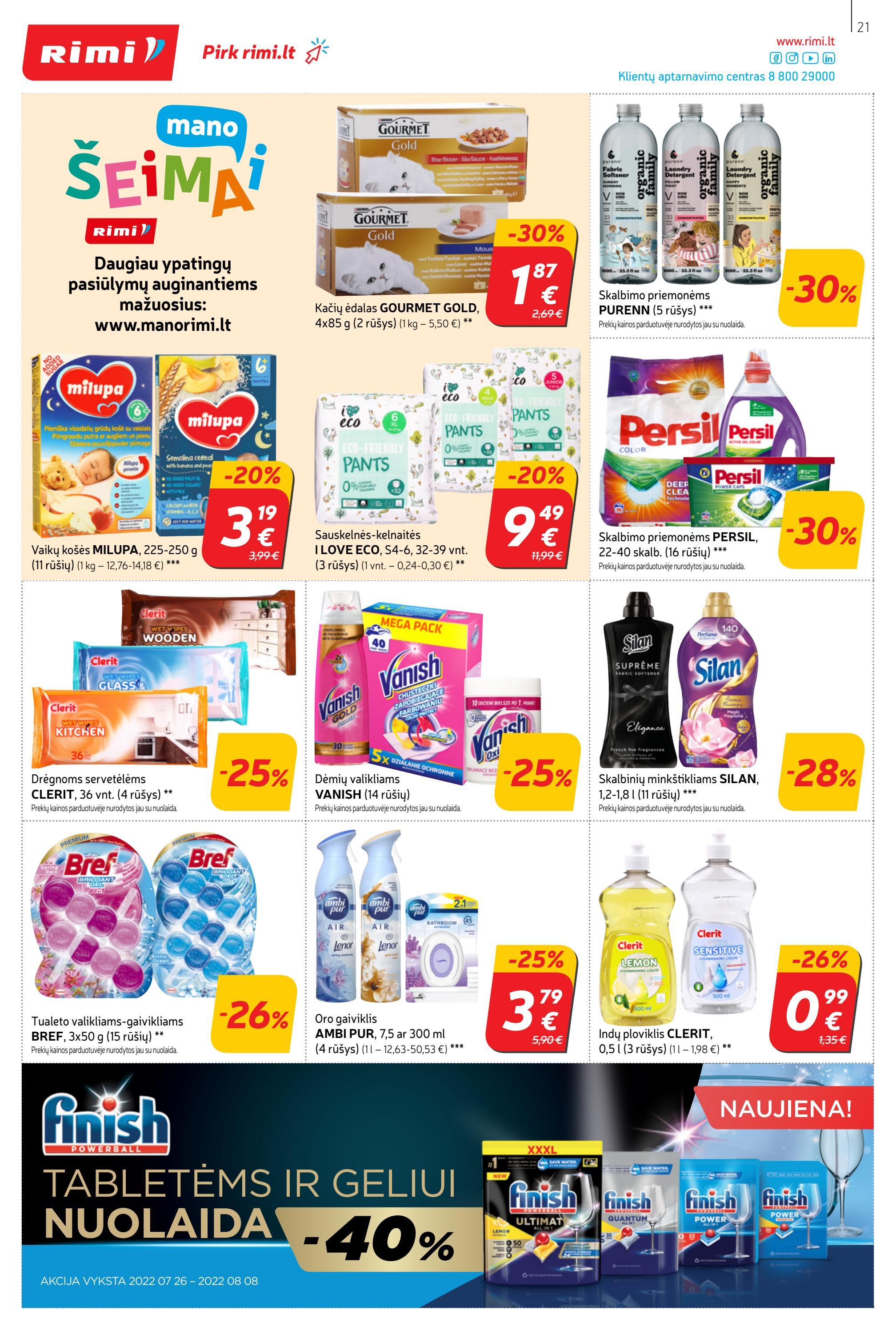 Rimi savaitinis leidinys akcijos nuo 
  2022-08-02 iki 
  2022-08-08 | Leidinukas.lt puslapis 21