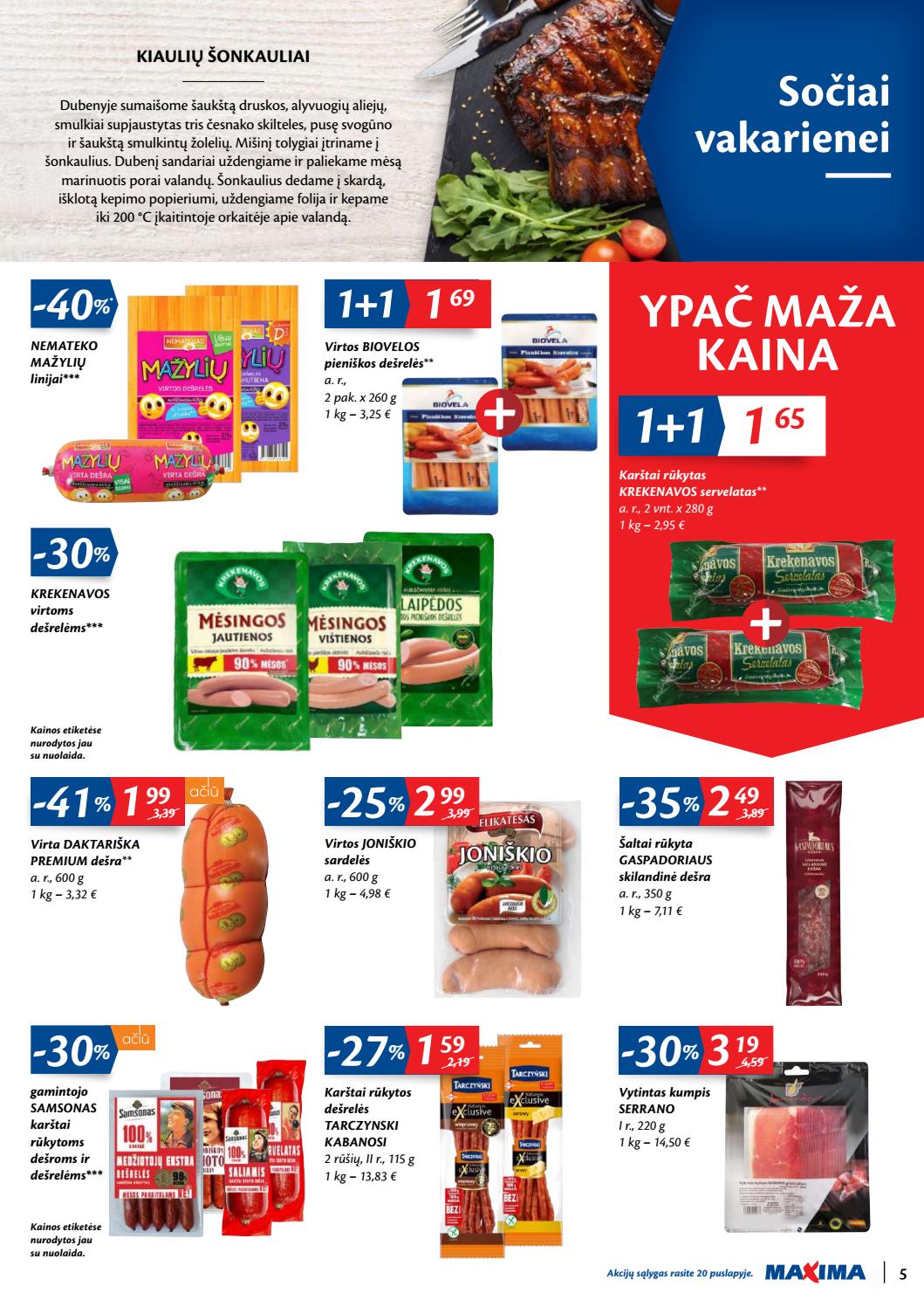 Maxima kaininis leidinys akcijos nuo 
  2019-11-12 iki 
  2019-11-18 | Leidinukas.lt puslapis 5