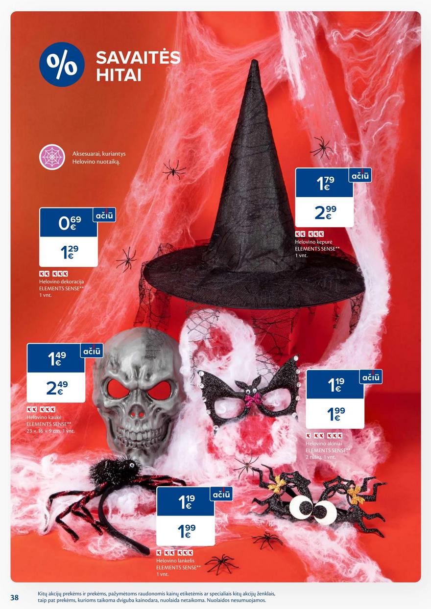 Maxima savaitinis leidinys 42 akcijos nuo
2024-10-15 iki
2024-10-21 | Leidinukas.lt puslapis 38