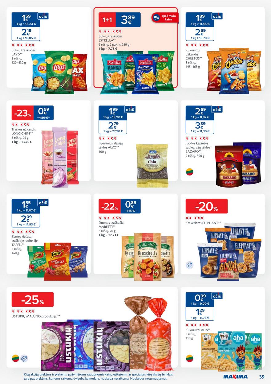 Maxima leidinukas akcijos nuo
2025-06-10 iki
2025-06-16 | Leidinukas.lt puslapis 39