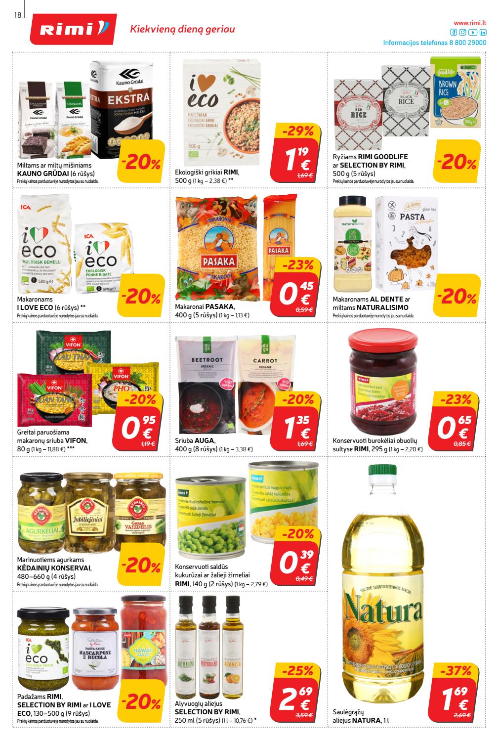 Rimi savaitinis leidinys akcijos nuo 
  2019-10-29 iki 
  2019-11-04 | Leidinukas.lt puslapis 18