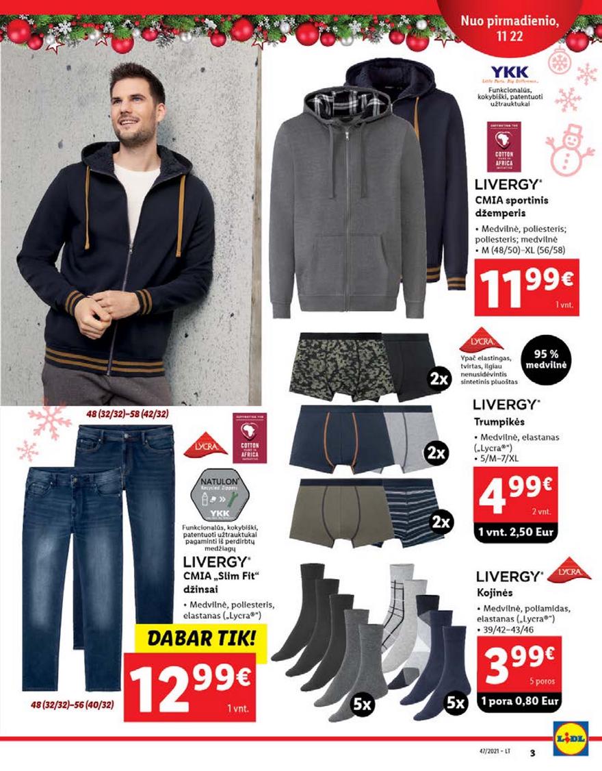 Lidl maisto prekių pasiūlymai akcijos nuo 
  2021-11-22 iki 
  2021-11-28 | Leidinukas.lt puslapis 3