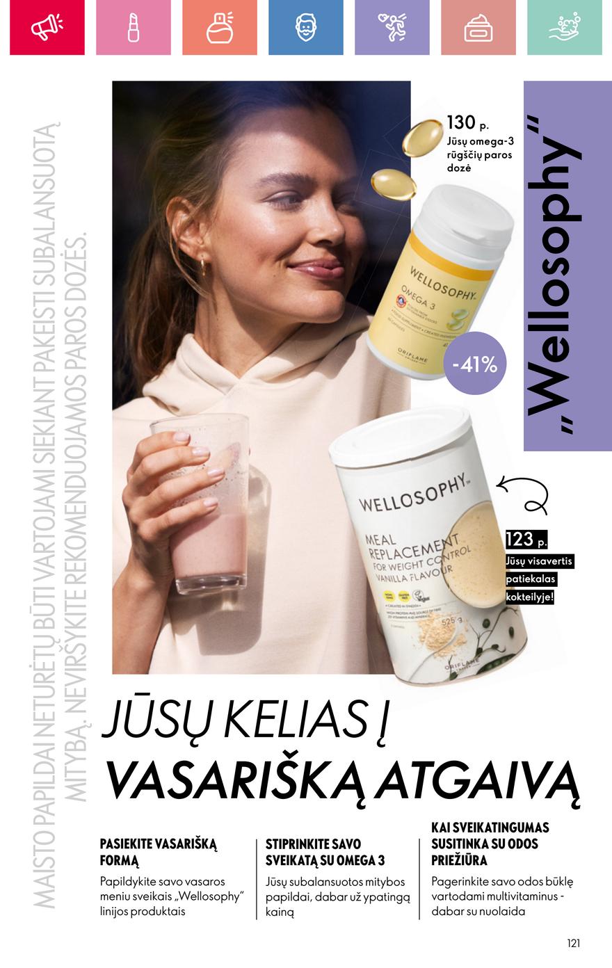 Oriflame katalogas akcijos nuo 
  2025-06-22 iki 
  2025-07-12 | Leidinukas.lt puslapis 121