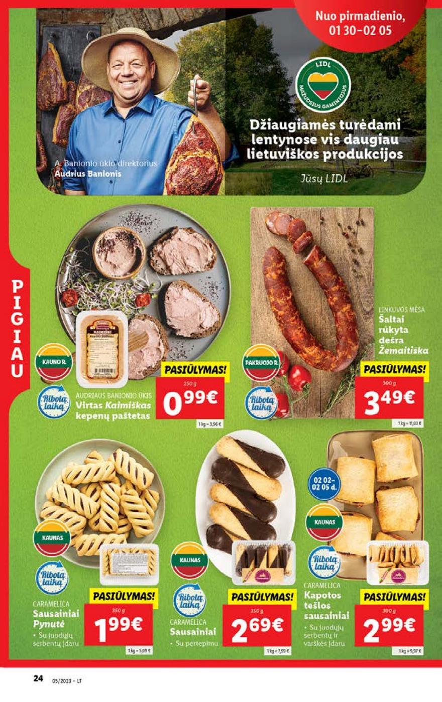Ldil maisto leidinys akcijos nuo 
  2023-01-30 iki 
  2023-02-06 | Leidinukas.lt puslapis 24