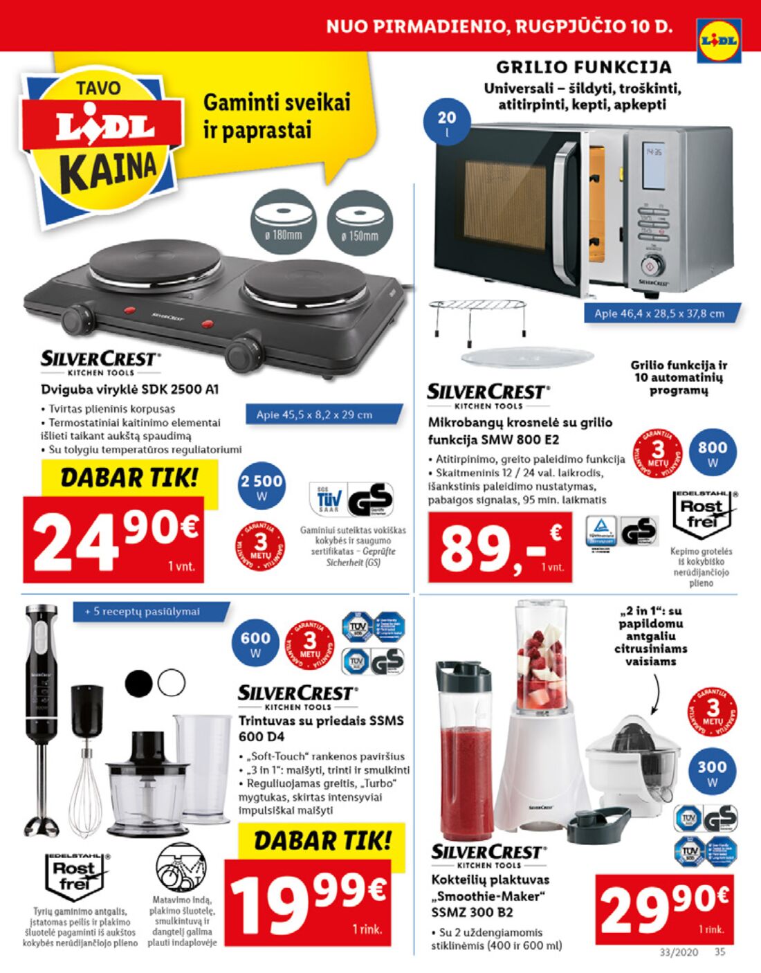 Lidl savaitinis leidinys akcijos nuo 
  2020-08-10 iki 
  2020-08-16 | Leidinukas.lt puslapis 35