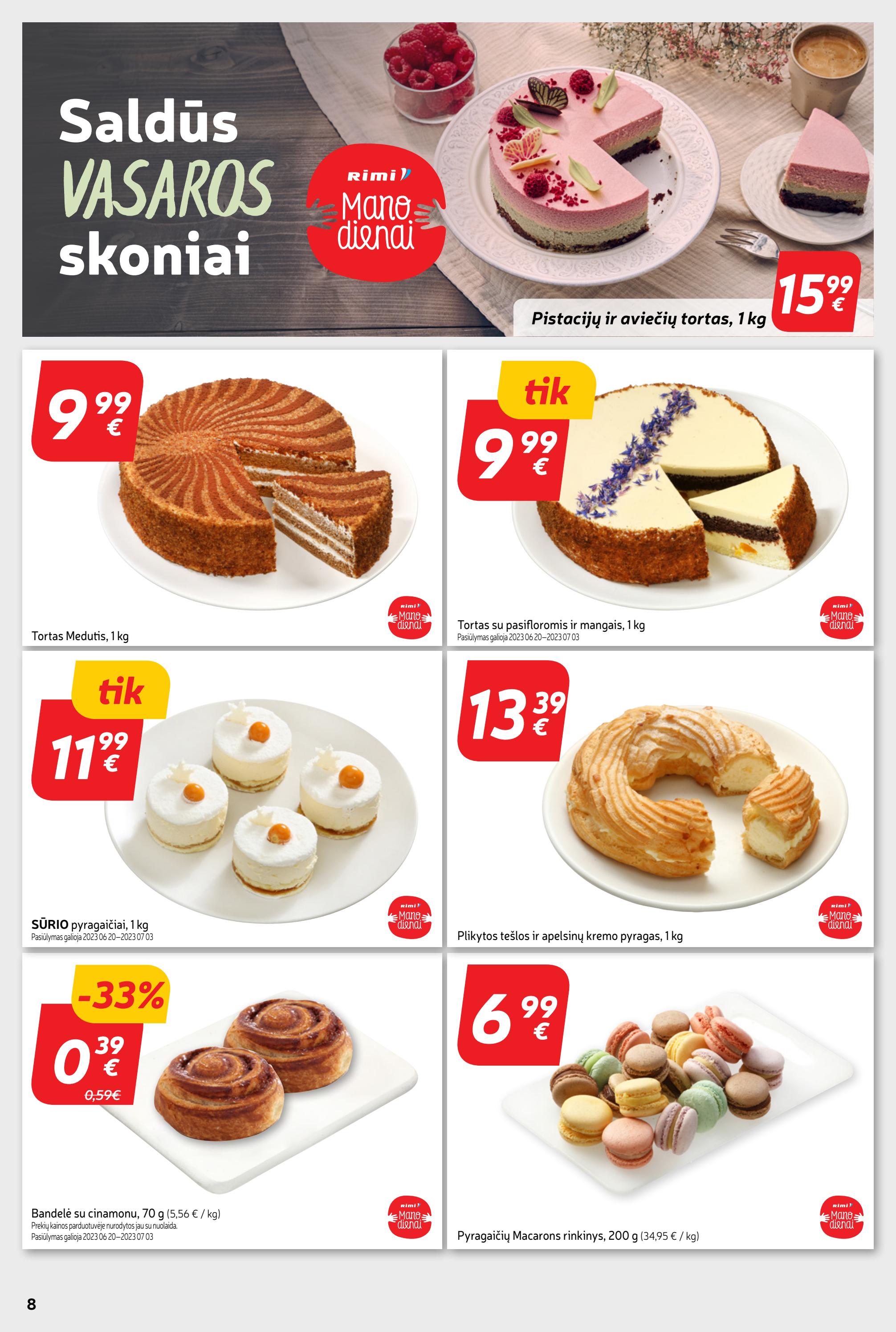 Rimi savaitinis leidinys akcijos nuo 
  2023-06-27 iki 
  2023-07-03 | Leidinukas.lt puslapis 8