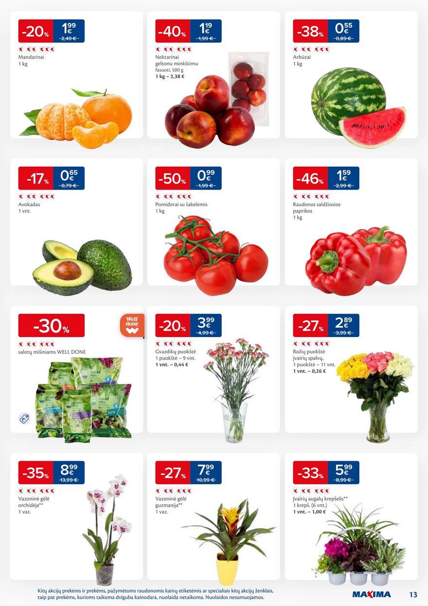 Maxima savaitinis leidinys 35 akcijos nuo
2024-08-27 iki
2024-09-02 | Leidinukas.lt puslapis 13