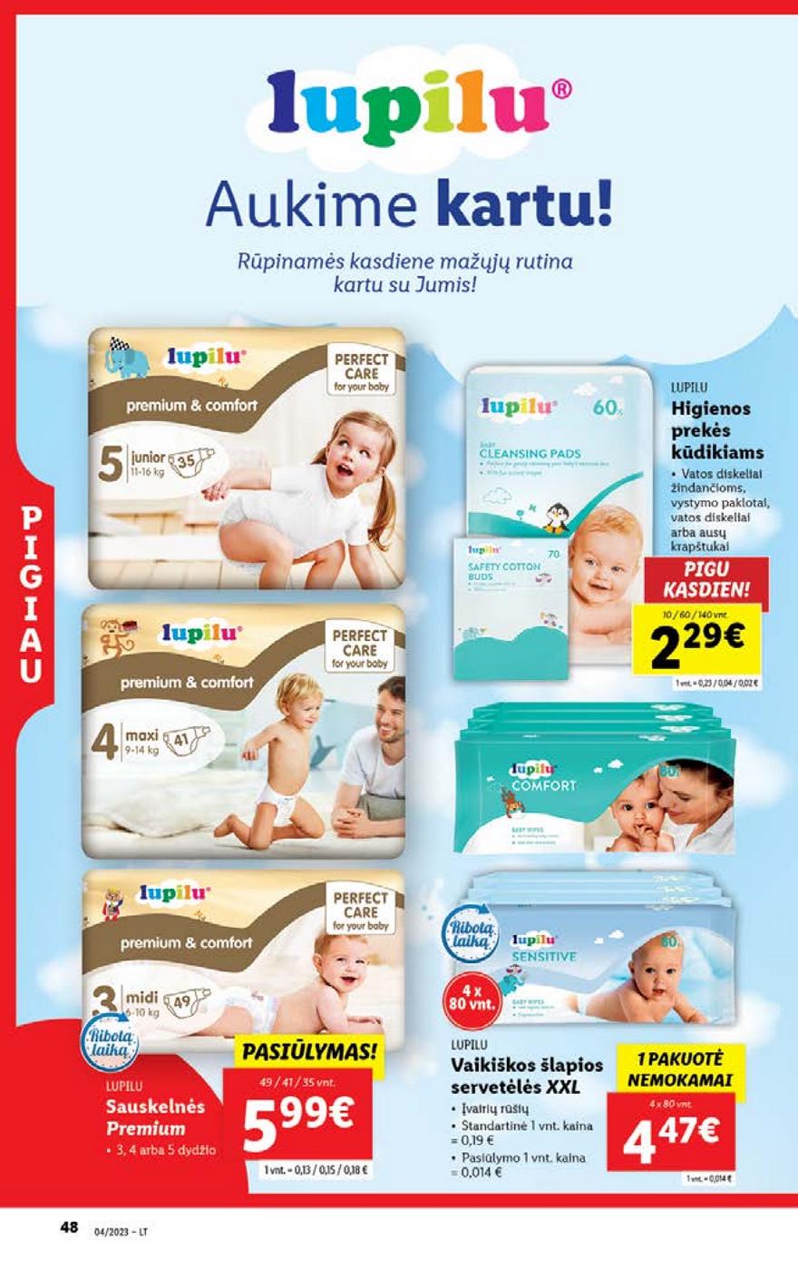 Lidl pasiūlymai akcijos nuo 
  2023-01-23 iki 
  2023-01-29 | Leidinukas.lt puslapis 48