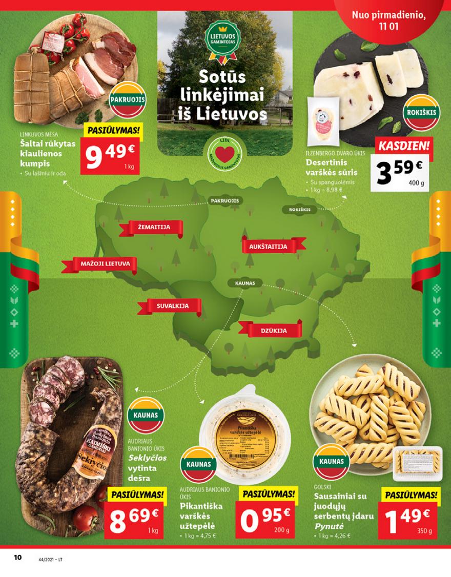Lidl maisto prekių pasiūlymai akcijos nuo 
  2021-11-01 iki 
  2021-11-07 | Leidinukas.lt puslapis 10