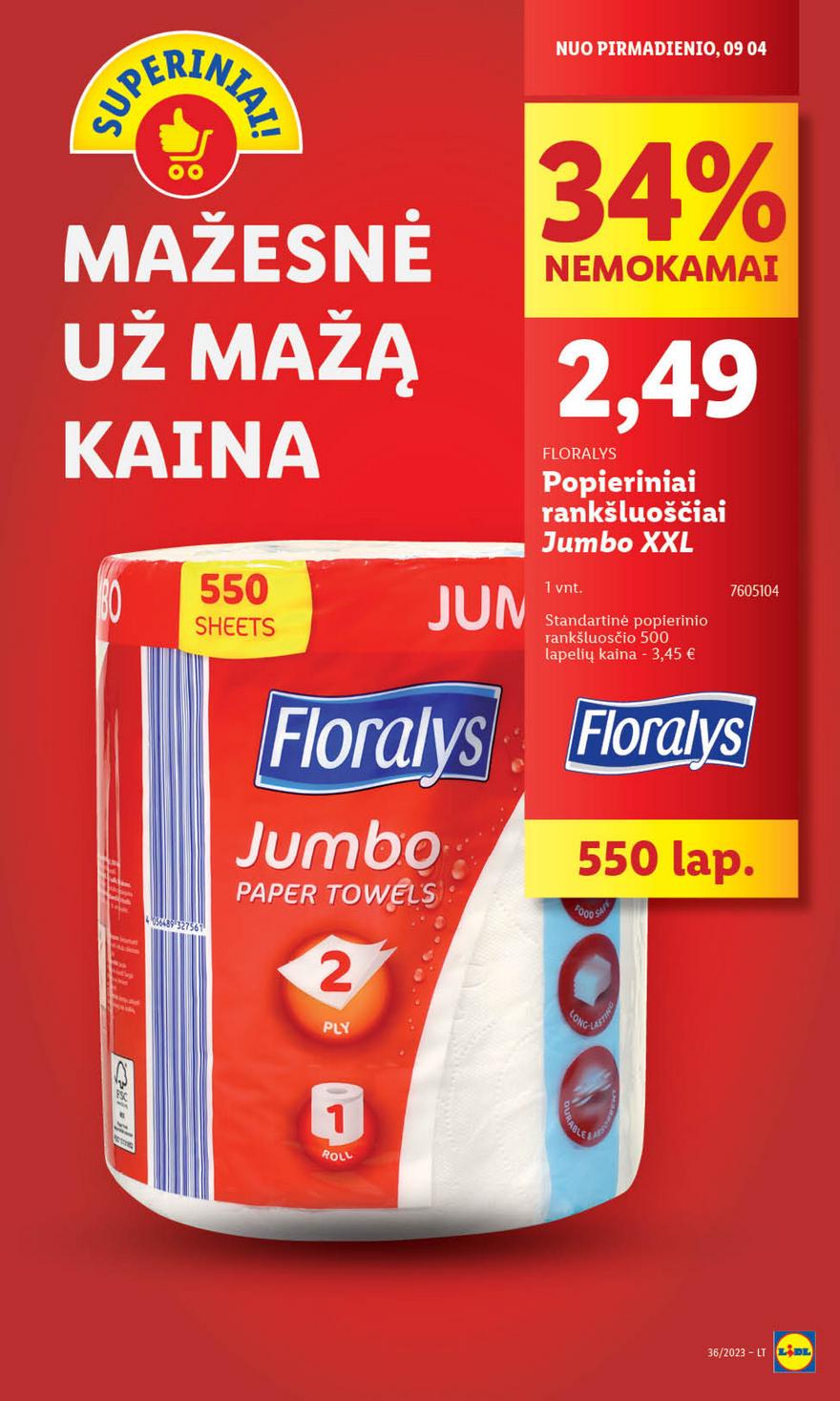 Ldil ne maisto prekių pasiūlymai akcijos nuo 
  2023-09-04 iki 
  2023-09-10 | Leidinukas.lt puslapis 6