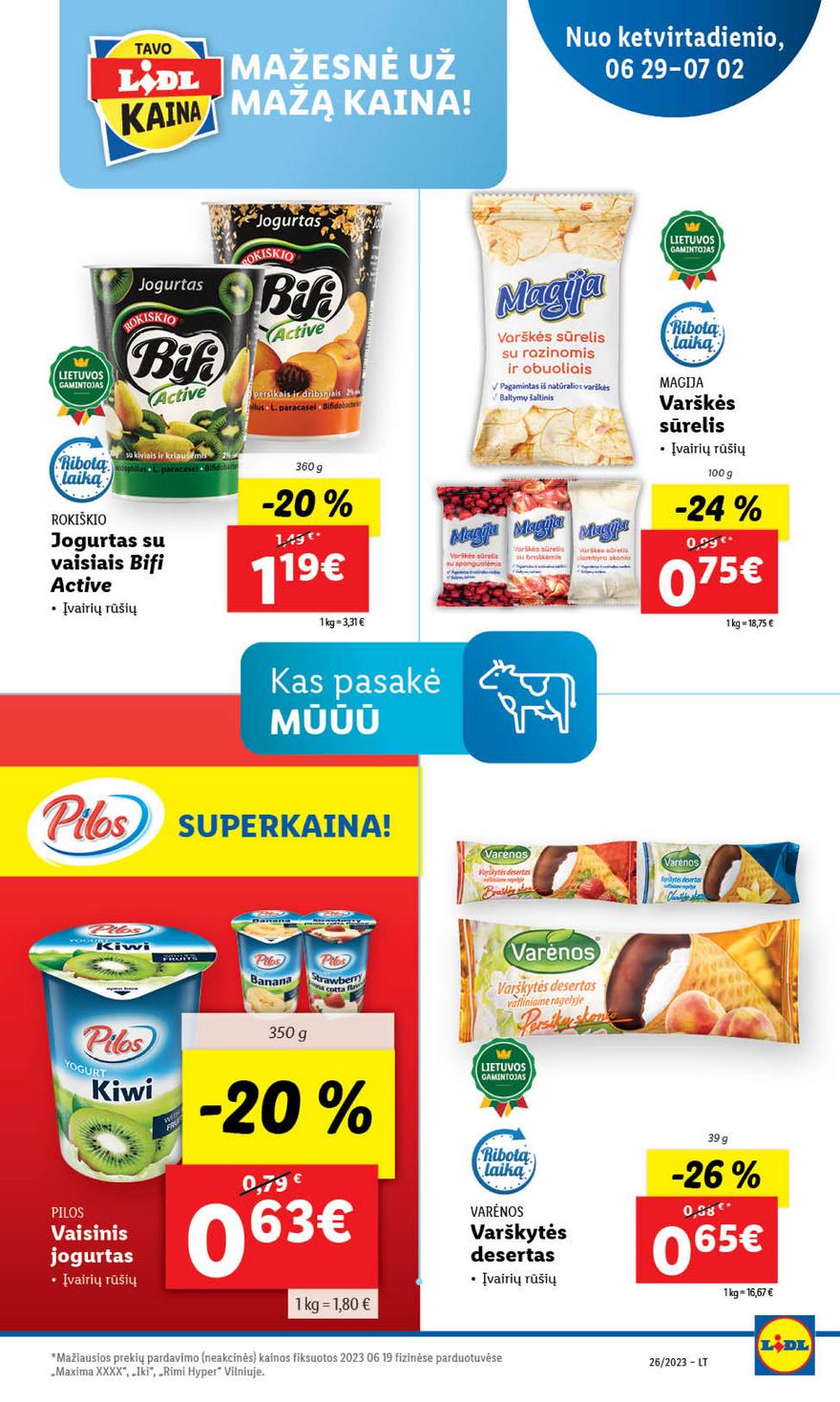 Lidl maisto prekių pasiūlymai akcijos nuo 
  2023-06-26 iki 
  2023-07-02 | Leidinukas.lt puslapis 69