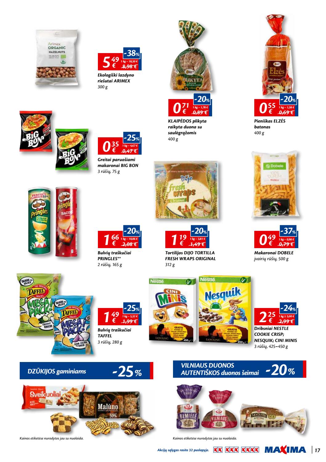 Maxima kaininis leidinys akcijos nuo 
  2019-06-20 iki 
  2019-07-03 | Leidinukas.lt puslapis 17