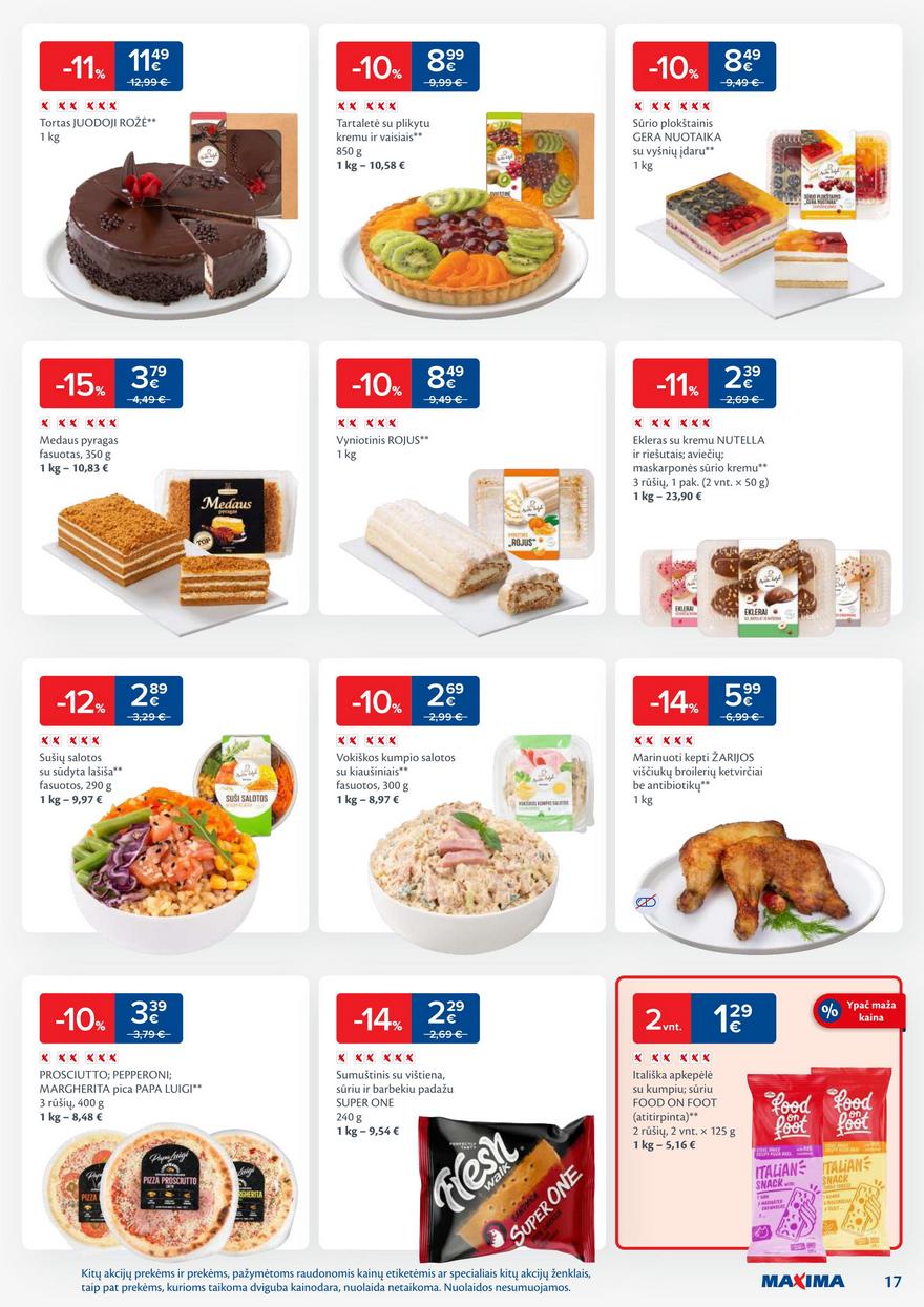 Maxima savaitinis leidinys 23 akcijos nuo 
  2025-06-03 iki 
  2025-06-09 | Leidinukas.lt puslapis 17
