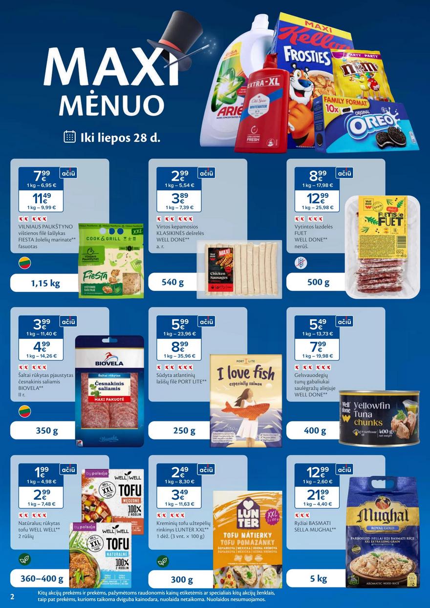 Maxima savaitinis leidinys 29 akcijos nuo 
  2025-07-15 iki 
  2025-07-21 | Leidinukas.lt puslapis 2