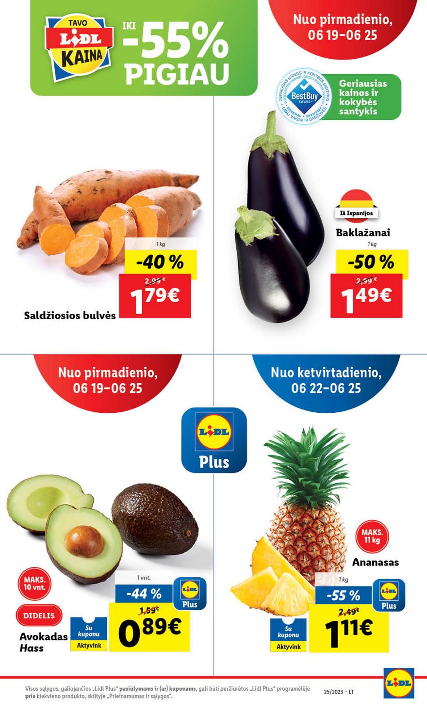 Lidl pasiūlymai akcijos nuo 
  2023-06-19 iki 
  2023-06-25 | Leidinukas.lt puslapis 13