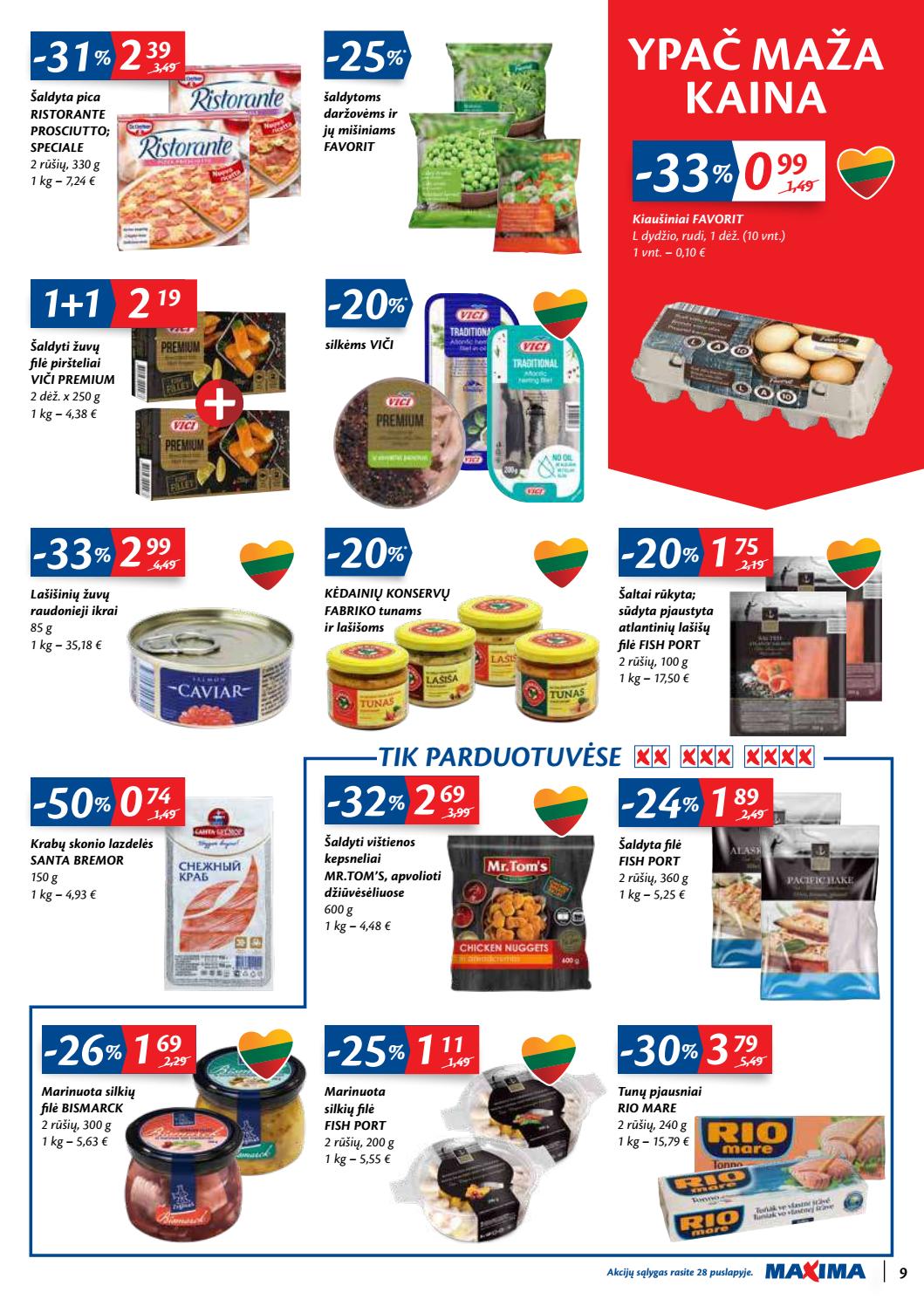 Maxima kaininis leidinys akcijos nuo 
  2020-06-09 iki 
  2020-06-15 | Leidinukas.lt puslapis 9