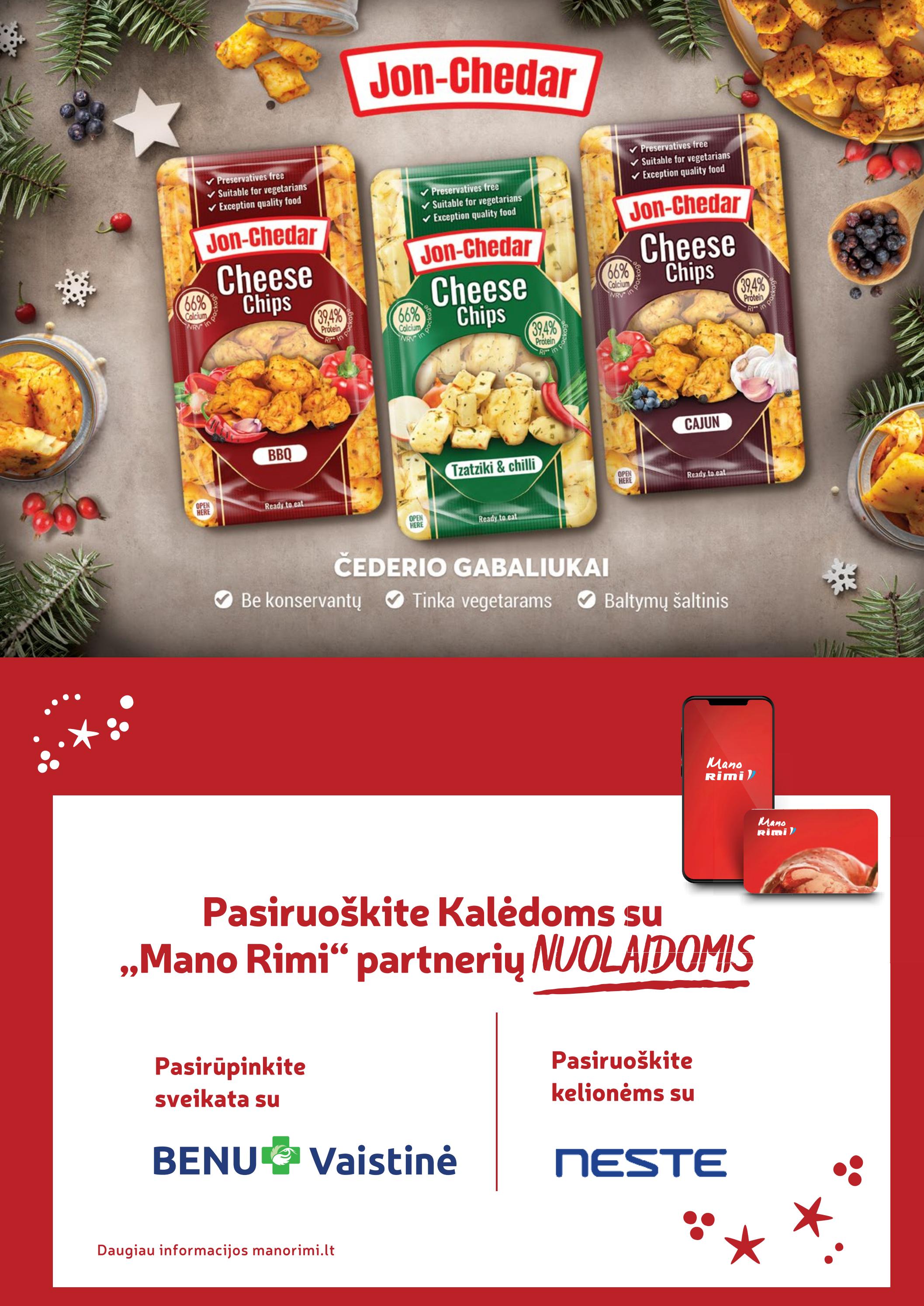 Rimi šventinis leidinys akcijos nuo
2022-12-01 iki
2023-01-01 | Leidinukas.lt puslapis 55