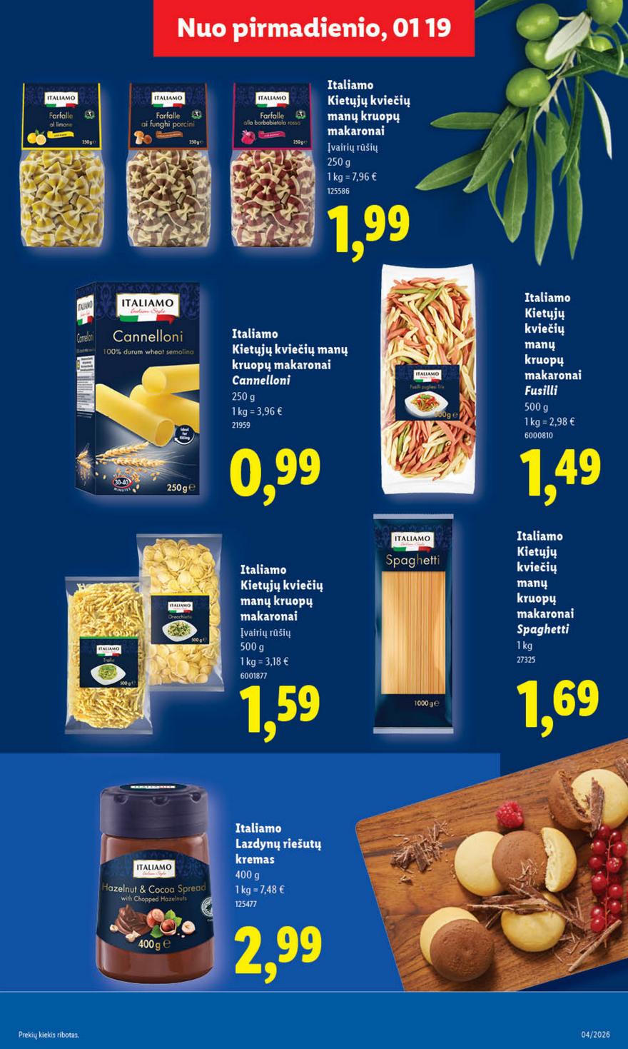 Lidl naujas leidinys akcijos nuo 
  2026-01-19 iki 
  2026-01-25 | Leidinukas.lt puslapis 19