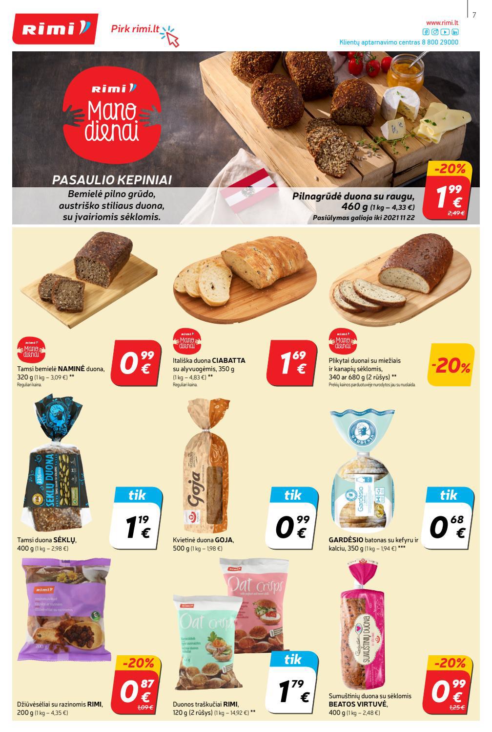 Rimi savaitinis leidinys akcijos nuo 
  2021-10-26 iki 
  2021-11-02 | Leidinukas.lt puslapis 7