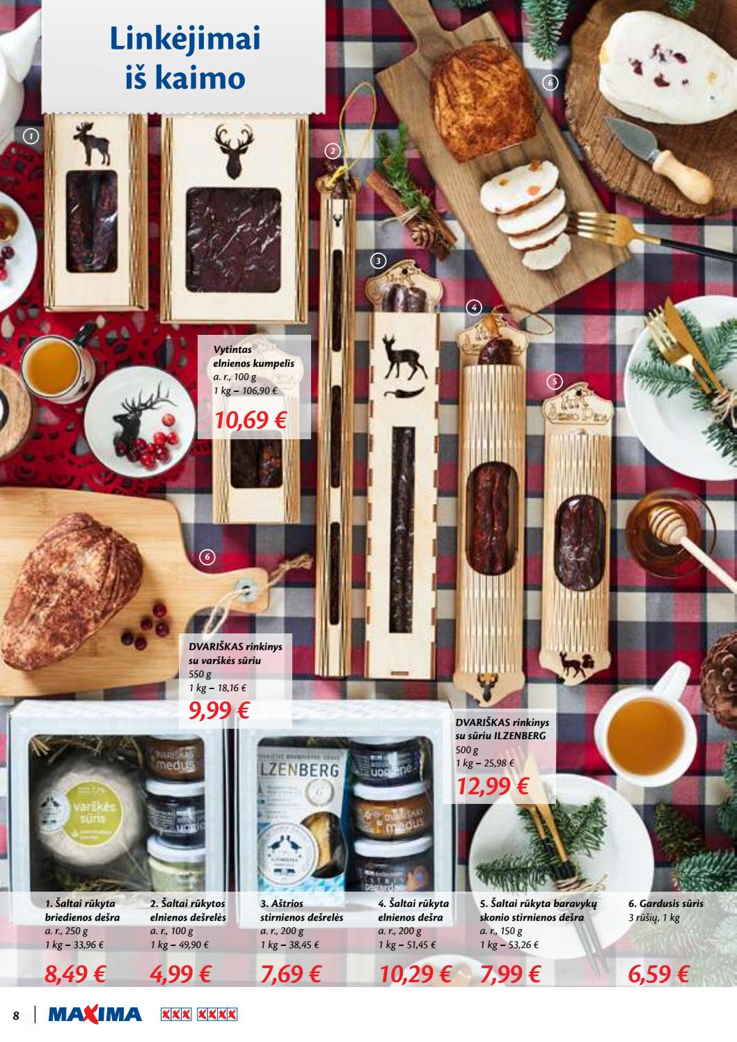 Maxima kaininis leidinys akcijos nuo 
  2019-12-05 iki 
  2019-12-18 | Leidinukas.lt puslapis 8
