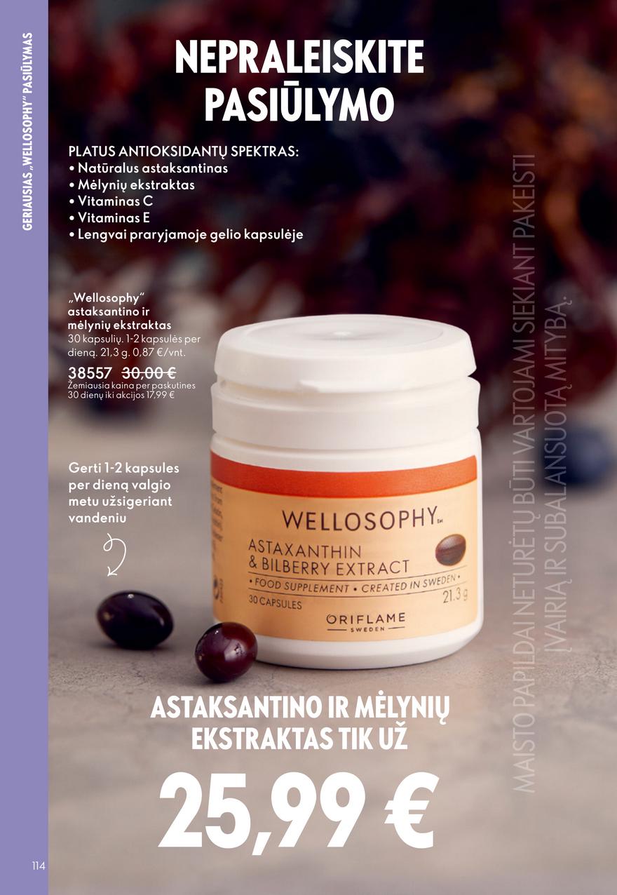 Oriflame katalogas akcijos nuo 
  2025-09-14 iki 
  2025-10-07 | Leidinukas.lt puslapis 114