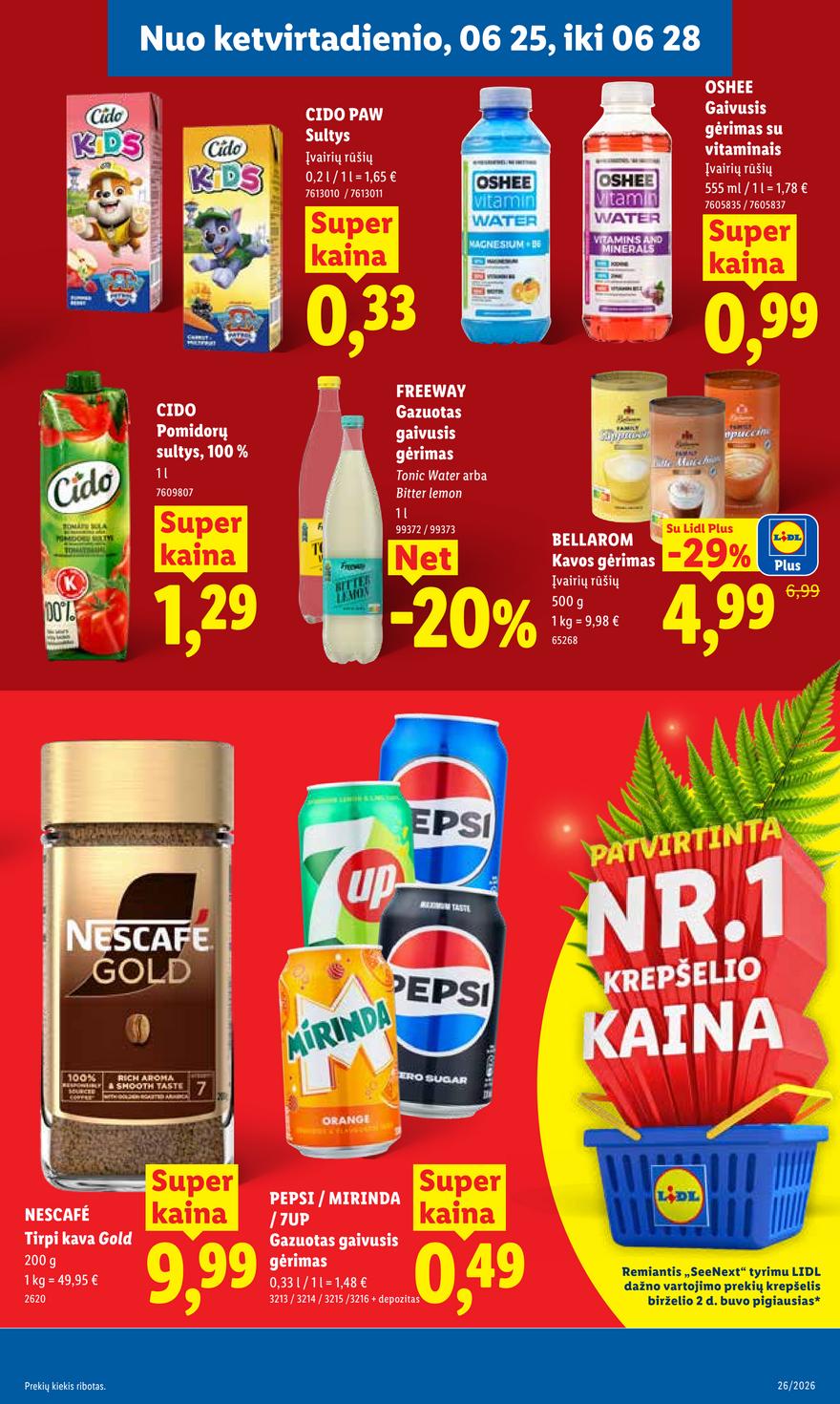 Lidl leidinys akcijos nuo 
  2026-06-22 iki 
  2026-06-28 | Leidinukas.lt puslapis 31