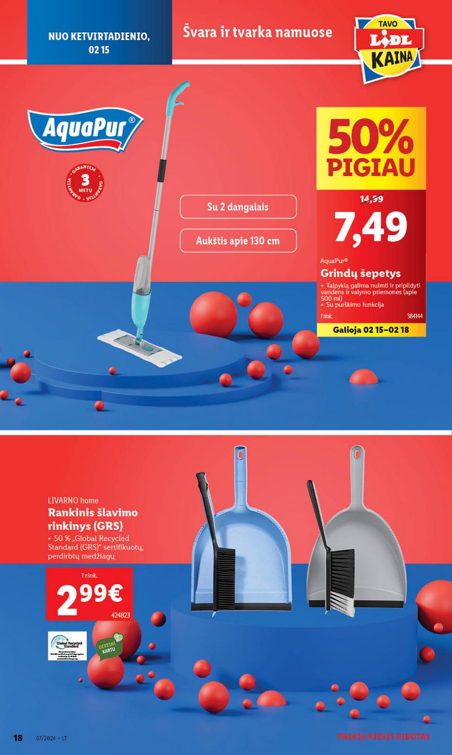 Ldil ne maisto prekių pasiūlymai akcijos nuo 
  2024-02-12 iki 
  2024-02-18 | Leidinukas.lt puslapis 18