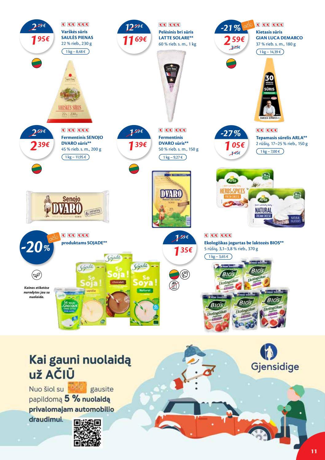 Maxima kaininis leidinys akcijos nuo 
  2022-01-11 iki 
  2022-01-17 | Leidinukas.lt puslapis 11