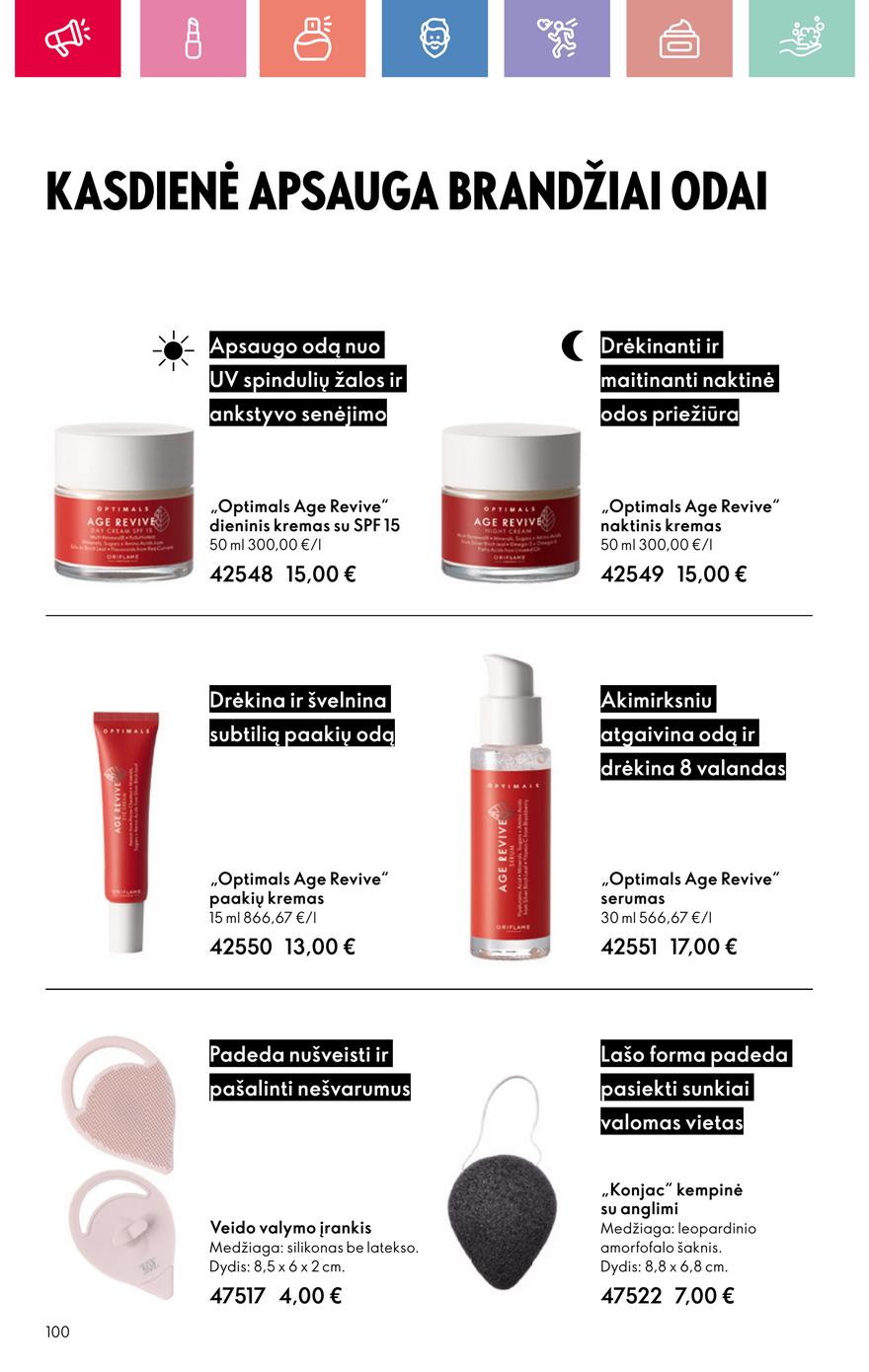 Oriflame katalogas akcijos nuo 
  2025-06-22 iki 
  2025-07-12 | Leidinukas.lt puslapis 100