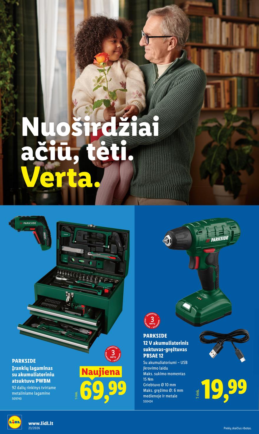 Lidl leidinys akcijos nuo 
  2026-06-01 iki 
  2026-06-07 | Leidinukas.lt puslapis 24