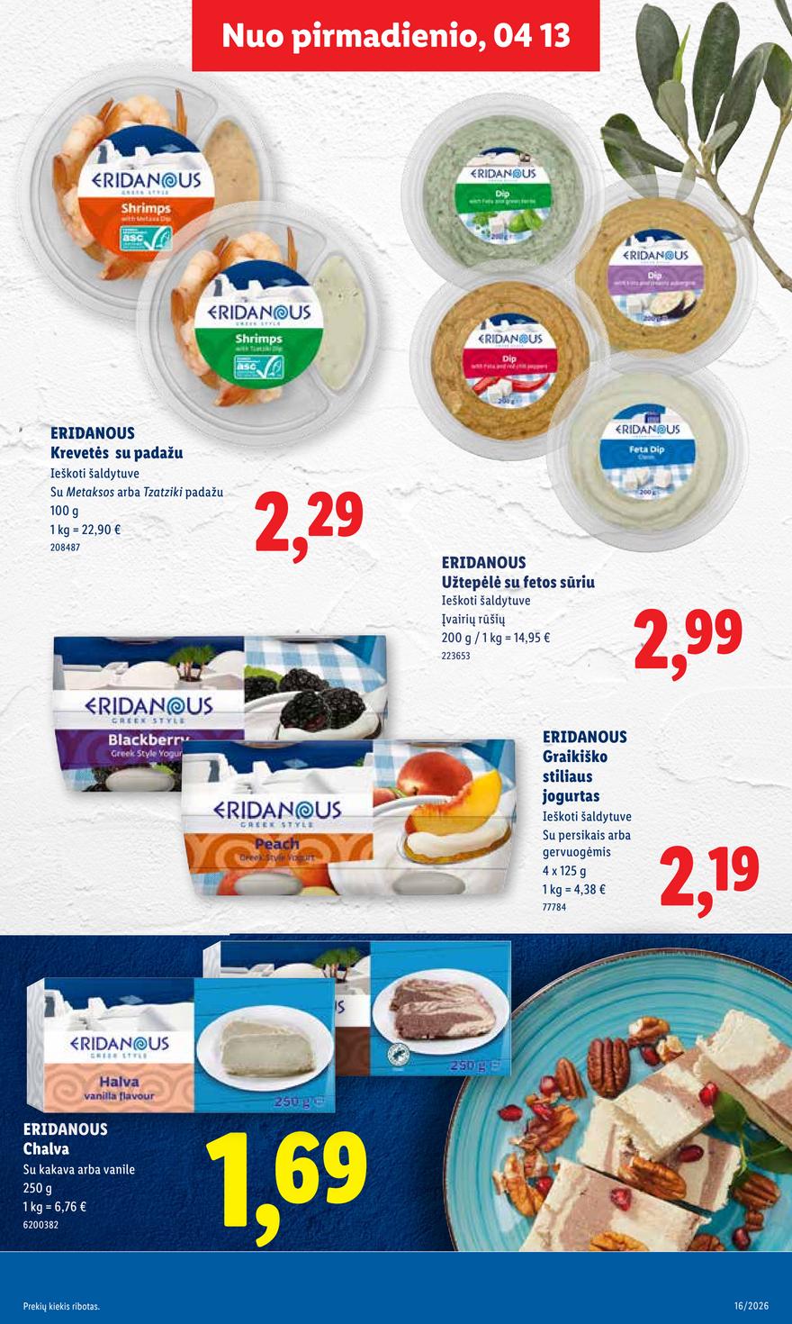 Lidl leidinys akcijos nuo 
  2026-04-13 iki 
  2026-04-19 | Leidinukas.lt puslapis 13