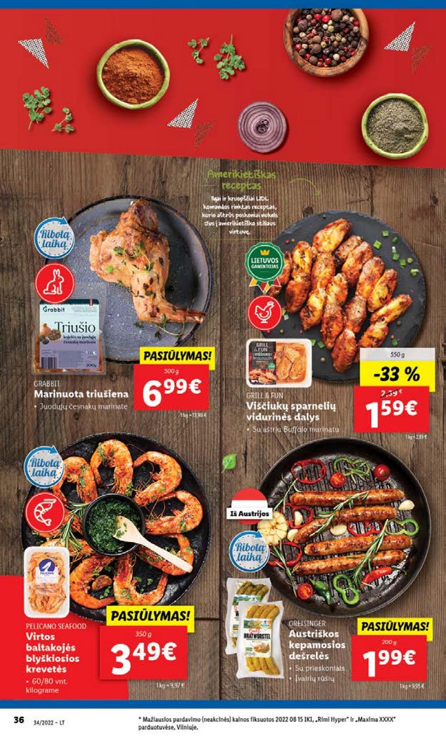 Lidl pasiūlymai akcijos nuo 
  2022-08-22 iki 
  2022-08-28 | Leidinukas.lt puslapis 36