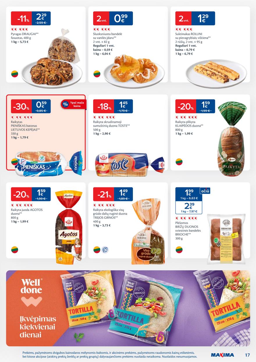 Maxima leidinys akcijos nuo 
  2026-02-24 iki 
  2026-03-02 | Leidinukas.lt puslapis 17