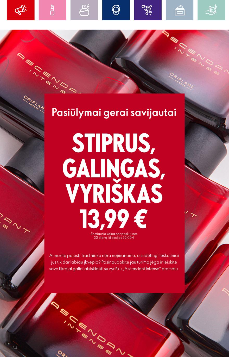 Oriflame katalogas akcijos nuo 
  2023-08-23 iki 
  2023-09-12 | Leidinukas.lt puslapis 34