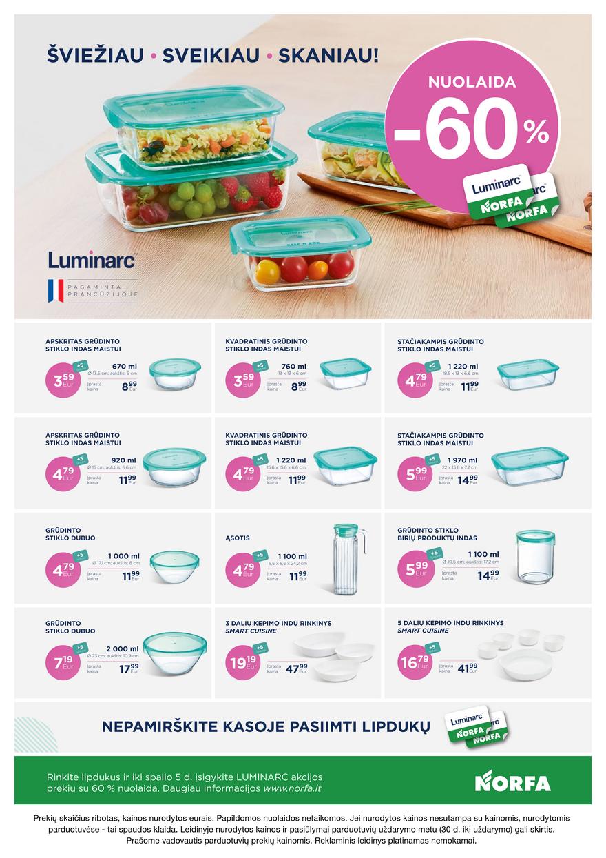 Norfos kaininis leidinys akcijos nuo
2022-07-14 iki
2022-07-27 | Leidinukas.lt puslapis 16