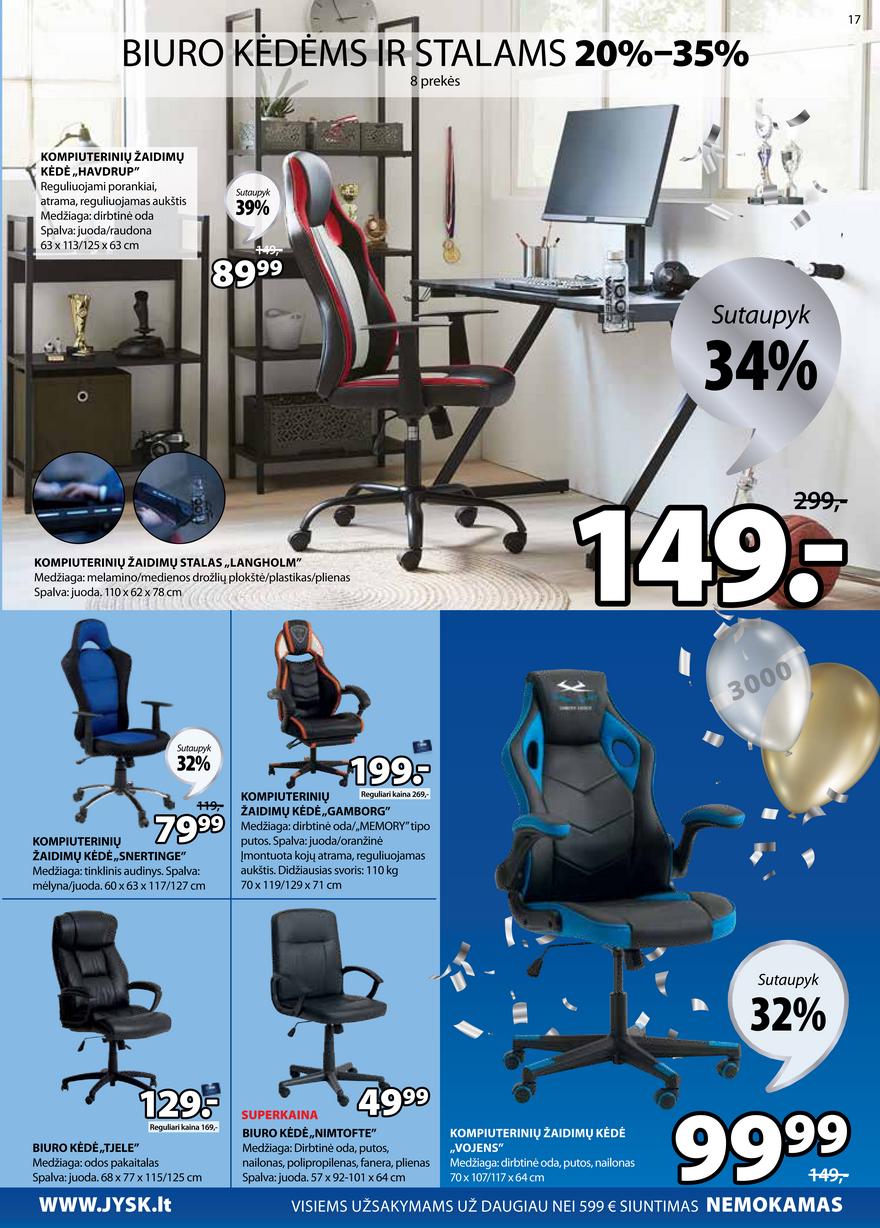 Jysk leidinys akcijos nuo 
  2021-05-25 iki 
  2021-06-07 | Leidinukas.lt puslapis 17