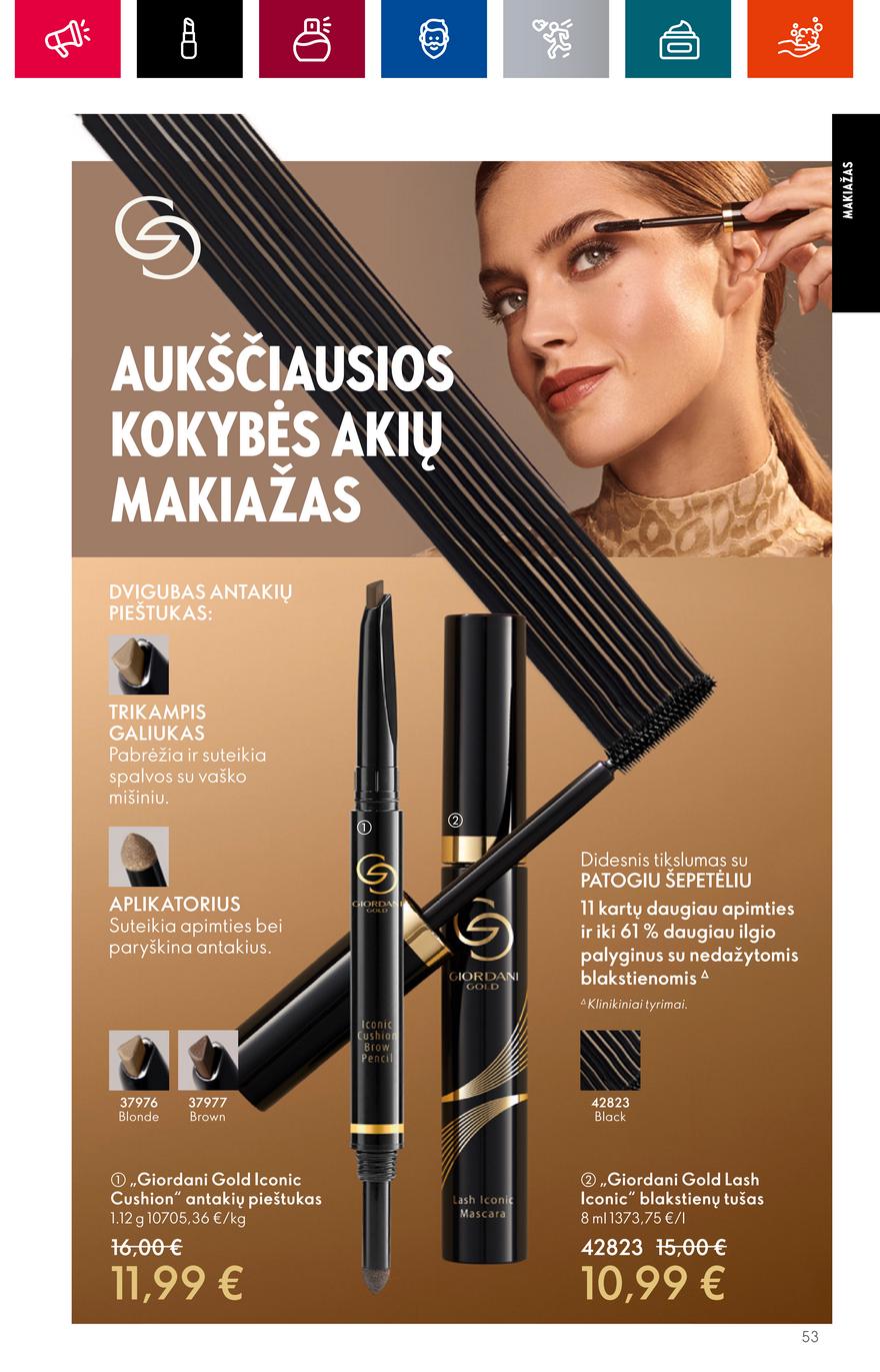 Oriflame katalogas akcijos nuo 
  2023-06-28 iki 
  2023-07-18 | Leidinukas.lt puslapis 53
