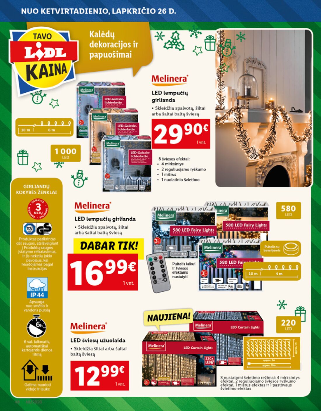 Lidl savaitinis leidinys akcijos nuo 
  2020-11-23 iki 
  2020-11-29 | Leidinukas.lt puslapis 48