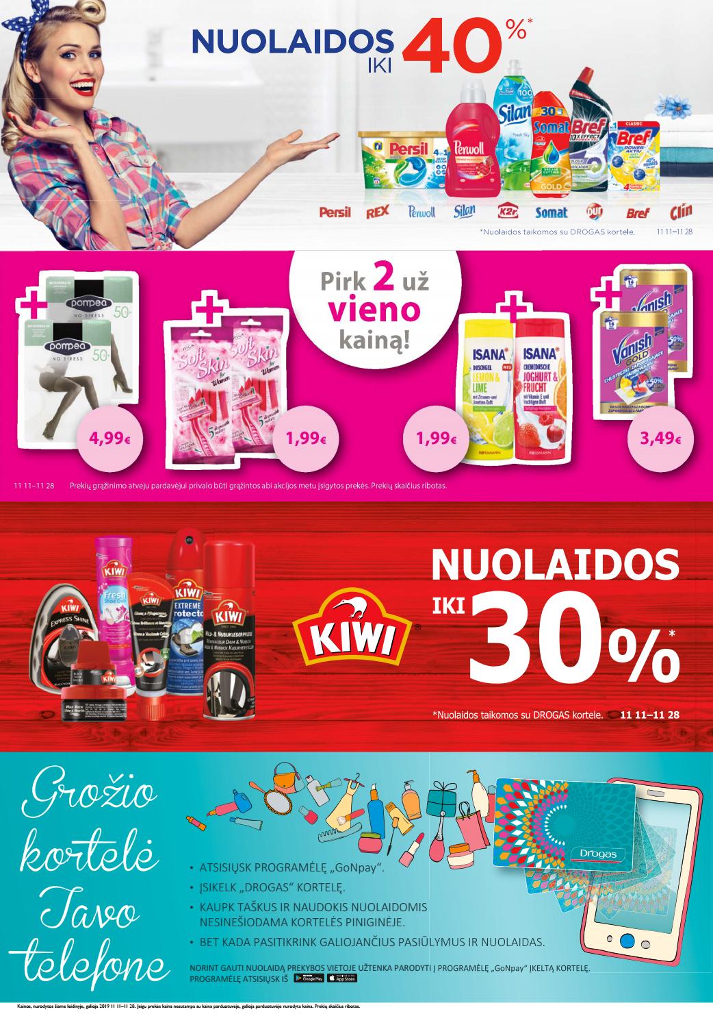 Drogas leidinys akcijos nuo 
  2019-11-11 iki 
  2019-11-28 | Leidinukas.lt puslapis 23