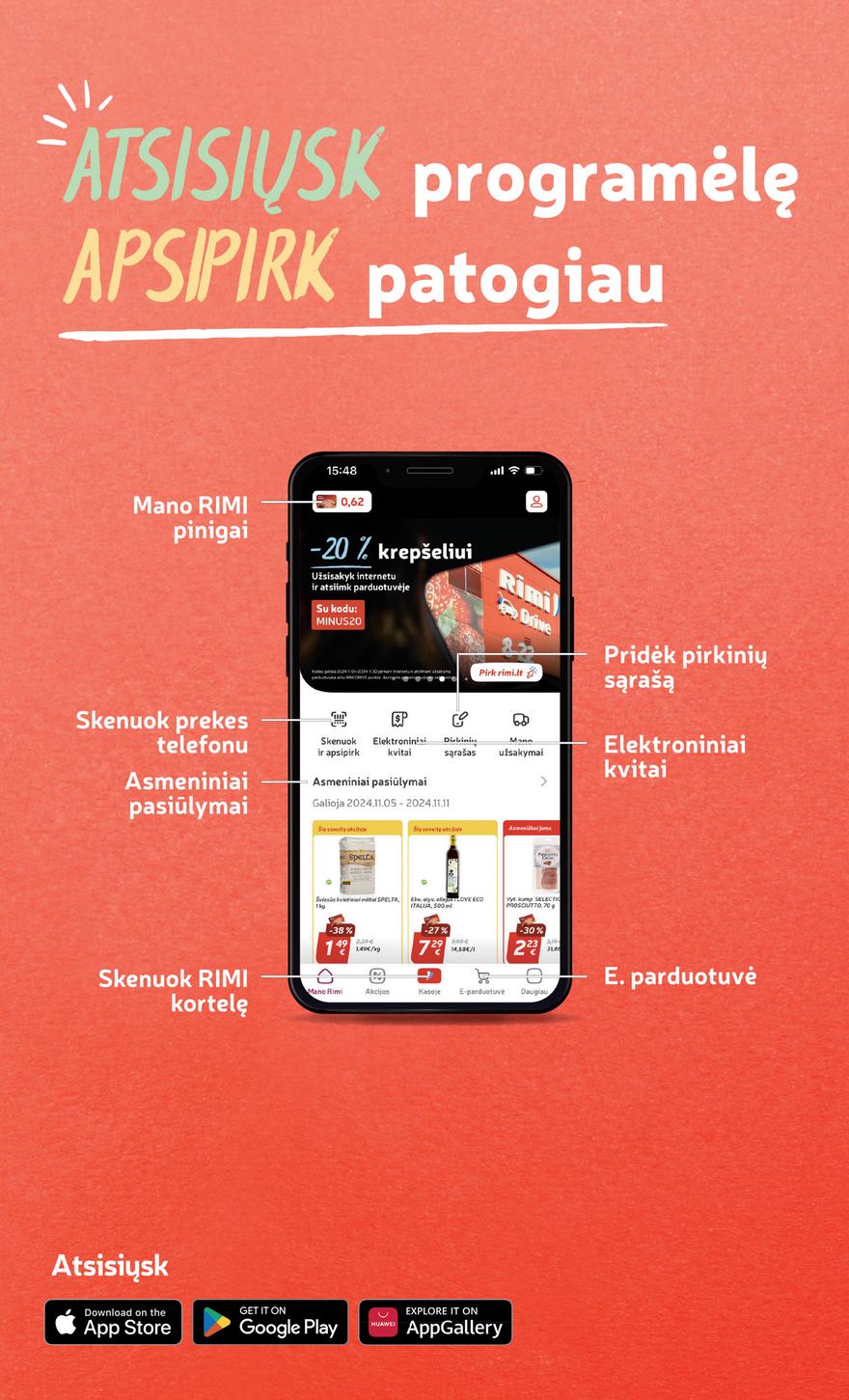 Rimi savaitinis leidinys 13 akcijos nuo 
  2025-03-25 iki 
  2025-03-31 | Leidinukas.lt puslapis 30
