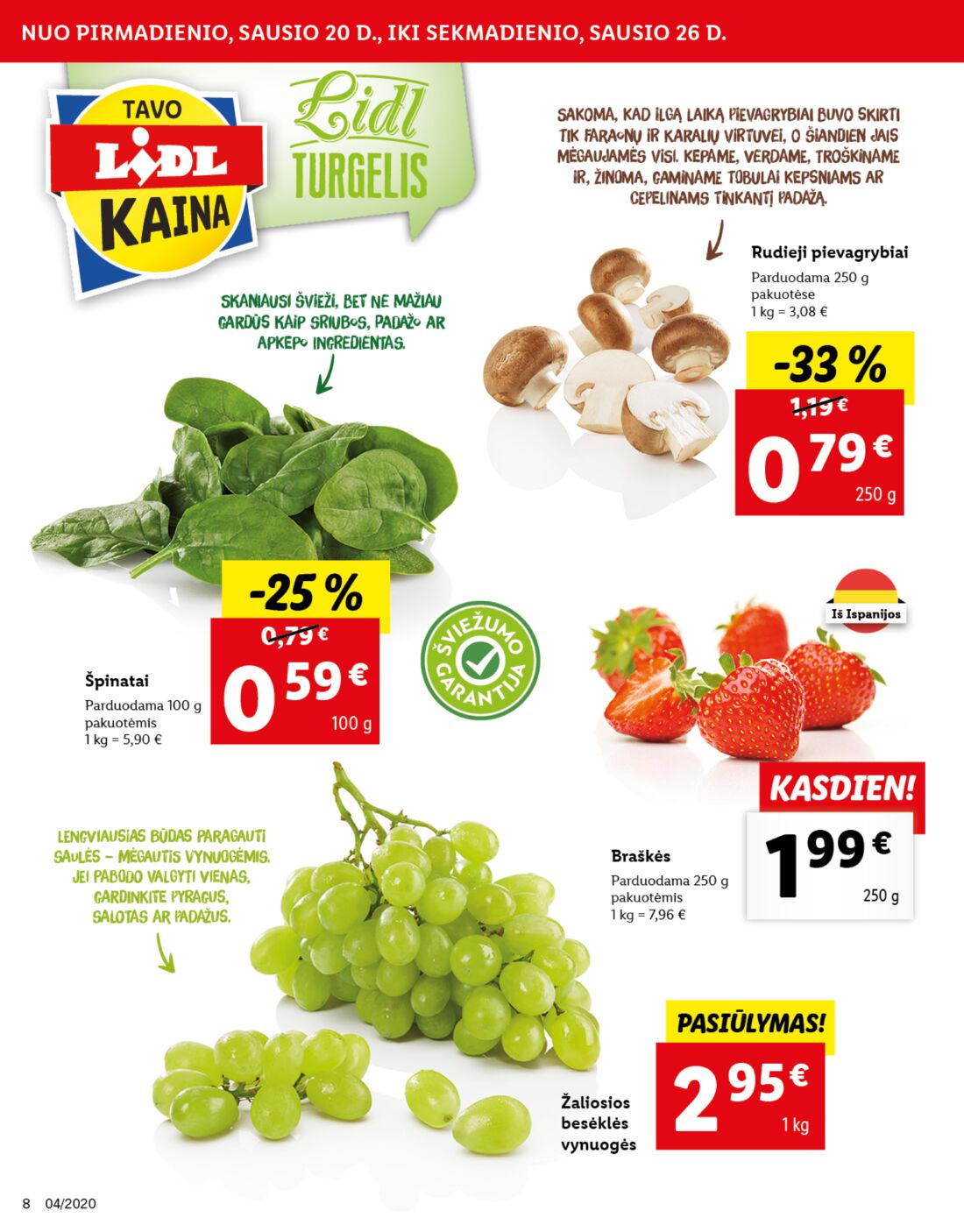Lidl savaitinis leidinys akcijos nuo 
  2020-01-20 iki 
  2020-01-26 | Leidinukas.lt puslapis 8