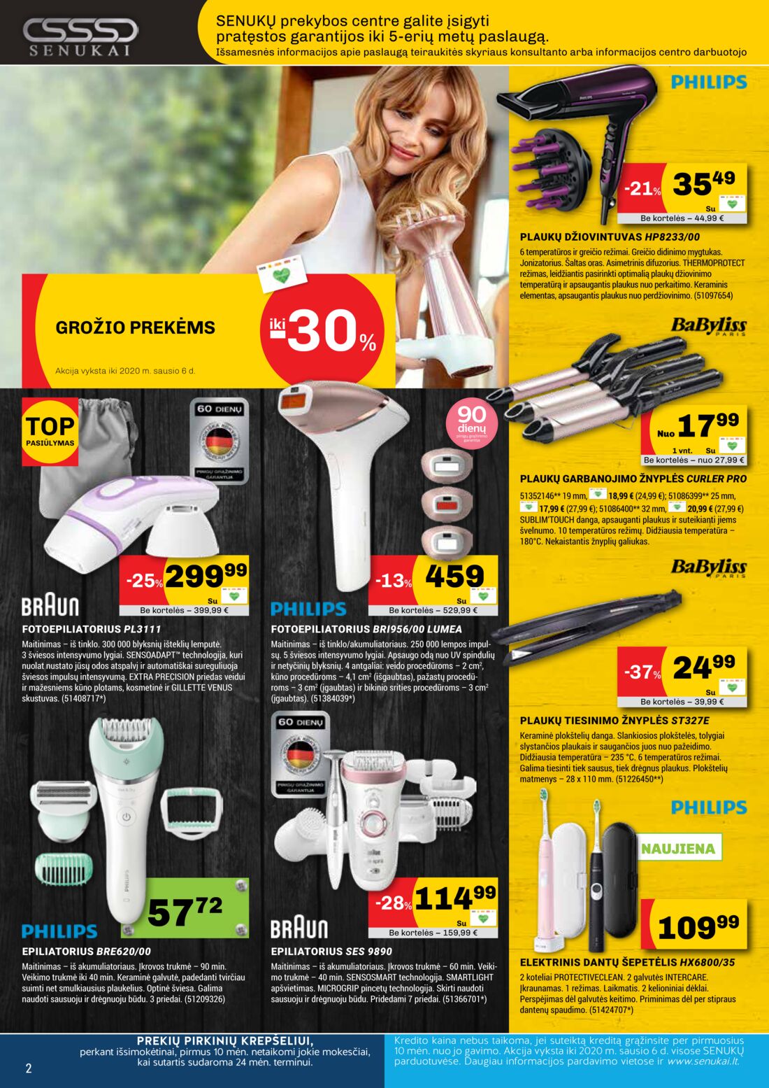 Senukai reklaminis leidinys akcijos nuo 
  2019-12-06 iki 
  2020-01-06 | Leidinukas.lt puslapis 2