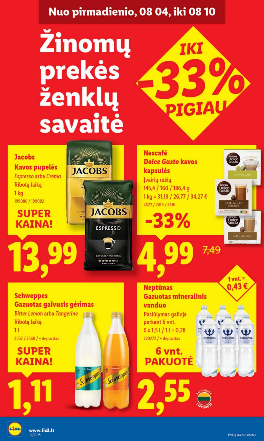 Lidl leidinys akcijos nuo 
  2025-08-04 iki 
  2025-08-10 | Leidinukas.lt puslapis 32
