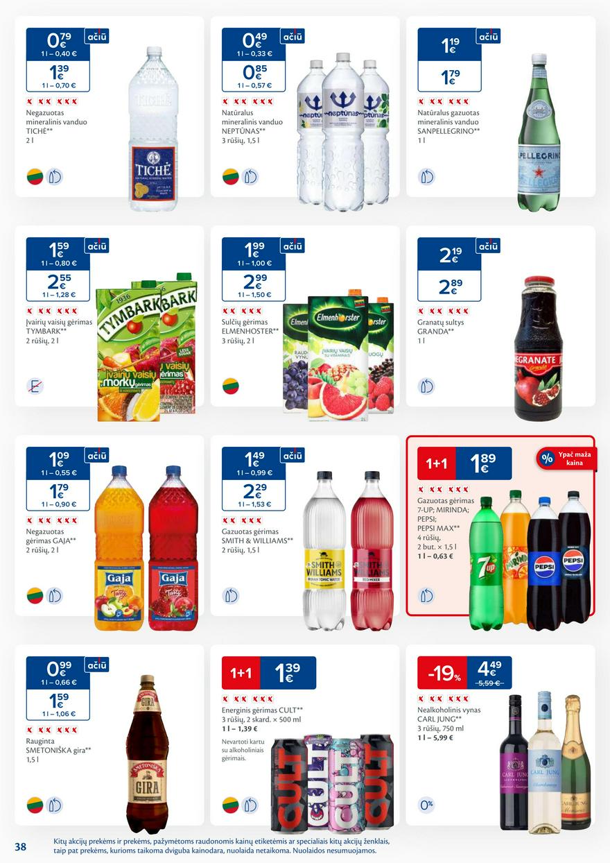 Maxima savaitinis leidinys 13 akcijos nuo
2025-03-25 iki
2025-03-31 | Leidinukas.lt puslapis 38