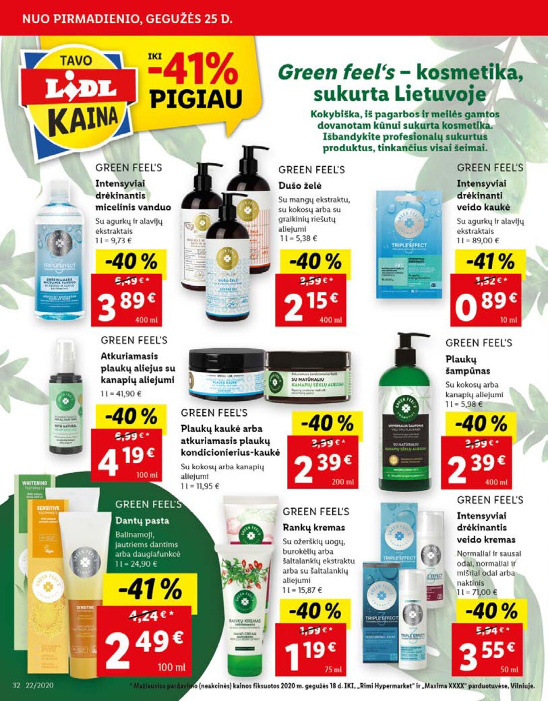 Lidl savaitinis leidinys akcijos nuo 
  2020-05-25 iki 
  2020-05-31 | Leidinukas.lt puslapis 32