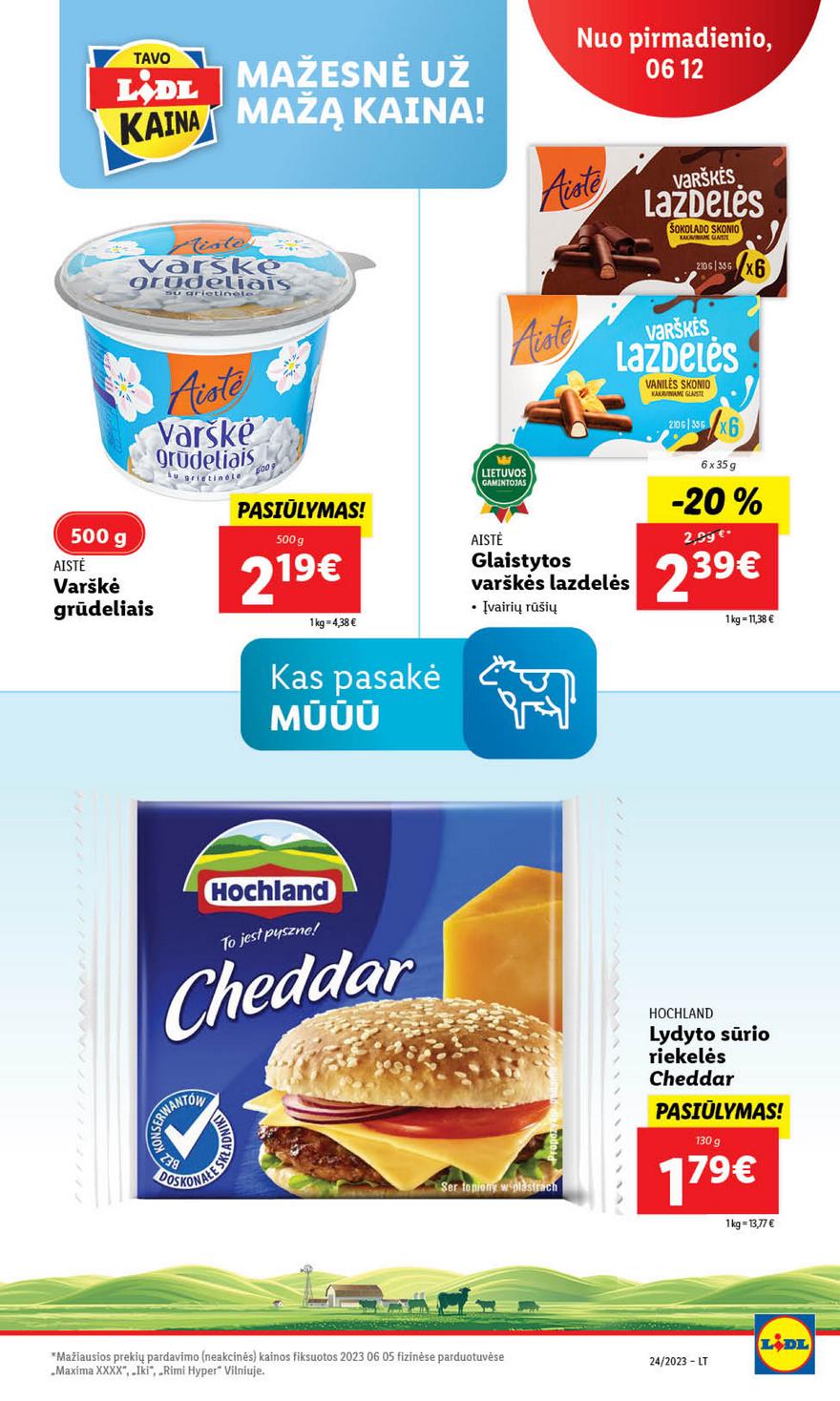 Lidl pasiūlymai akcijos nuo 
  2023-06-12 iki 
  2023-06-18 | Leidinukas.lt puslapis 43