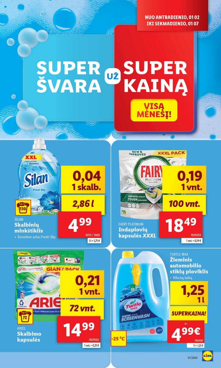 Ldil ne maisto prekių pasiūlymai akcijos nuo 
  2024-01-01 iki 
  2024-01-07 | Leidinukas.lt puslapis 32