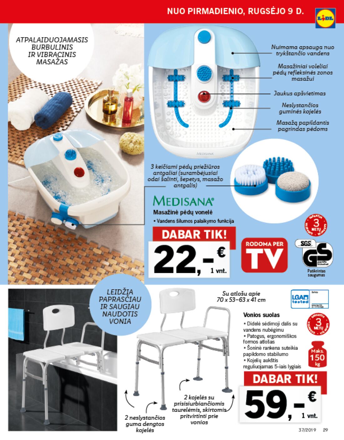 Lidl savaitinis leidinys akcijos nuo 
  2019-09-09 iki 
  2019-09-15 | Leidinukas.lt puslapis 29